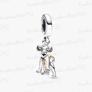Pandora Disney 100th Anniversary Simba Lab-created Diamond Charm